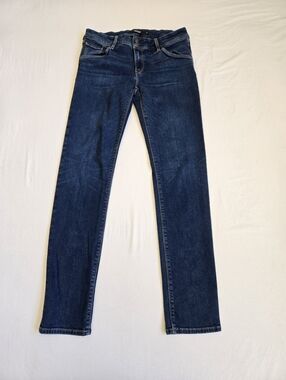 Hudson Collin Skinny Jeans Blue Wash 28